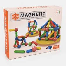 kidsbazars.com Magnetic Building Sticks – Creative Learning Toy for Kids