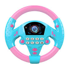 kidsbazars.com Kids Car Steering Wheel Toy – Fun Driving Simulation for Children