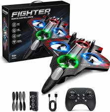 kidsbazars.com RC Combat Aircraft Drone – Remote Control Flying Jet Toy for Kids (S1)