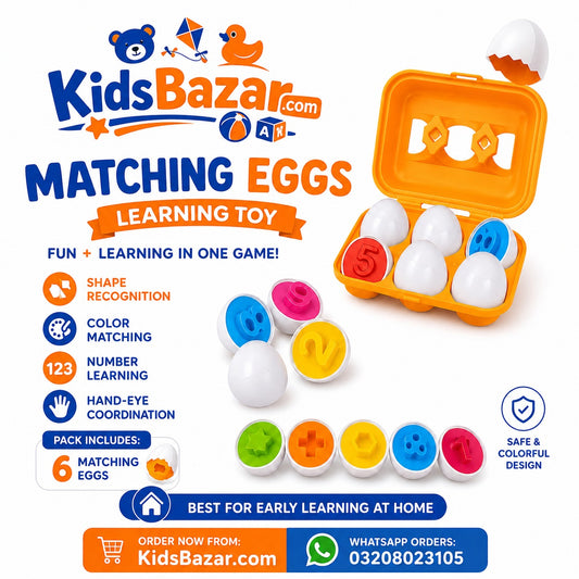 kidsbazars.com Matching Eggs – Fun Learning Game for Kids