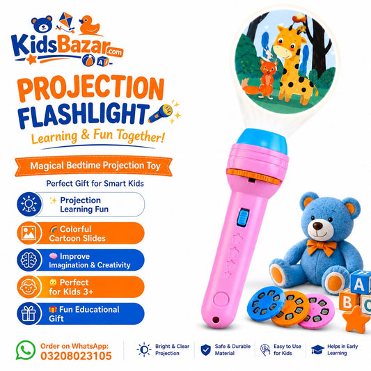 kidsbazars.com  Projector Flashlight for Kids