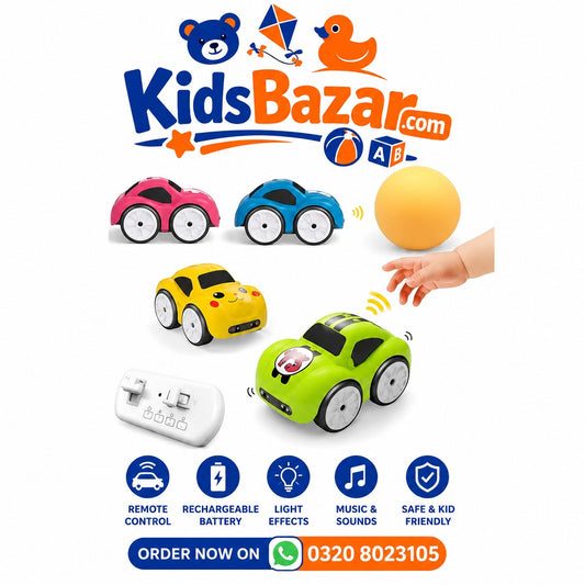 kidsbazars.com Mini Remote & Induction Car – Smart RC Racing Toy for Kids