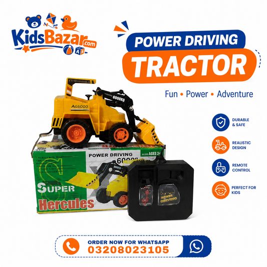 kidsbazars.com Hercules Super Power Driving Truck Toy for Kids – Heavy Duty Construction Vehicle