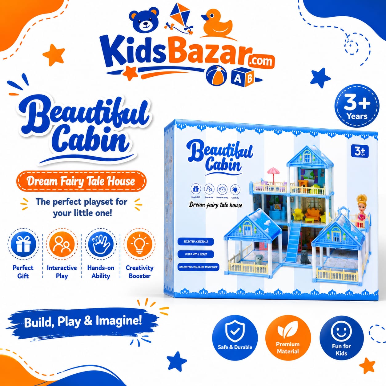 kidsbazars.com Kids Doll House Rooms | Magical Mini Homes for Little Dreams