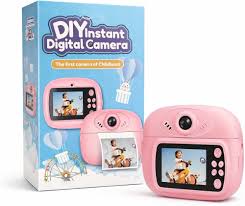 kidsbazars.com Diy Instant Digital Print Camera for Kids (Random Design)(Pack Of 5/10)(Prepaid Only)