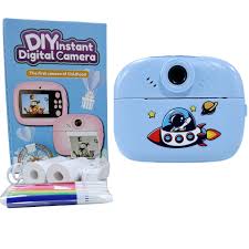kidsbazars.com Diy Instant Digital Print Camera for Kids (Random Design)(Pack Of 5/10)(Prepaid Only)