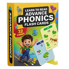 kidsbazars.com Advanced Phonics Flashcards for Kids – Learn Reading Fast