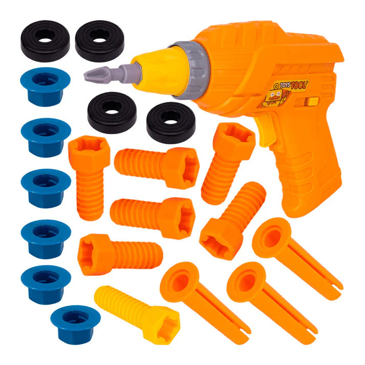 kidsbazars.com Electric Toy Drill Toy Set for Kids – Battery Operated Pretend Play Tool Kit