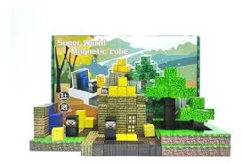 kidsbazars.com Planet T: super world magnetic cube building set (XC-B46) 128 pc