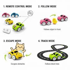 kidsbazars.com Mini Remote & Induction Car – Smart RC Racing Toy for Kids