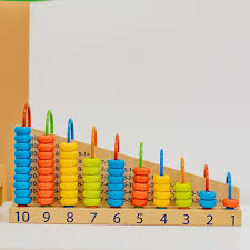 Kidsbazars.com Wooden Calculation Shelf for Kids | Educational Math Toy | KidsBazars.com