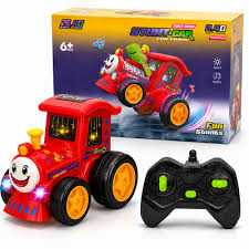 kidsbazars.com Fancy Swing Stunt Car Fun Train – Ultimate Kids Action Toy