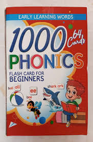 kidsbazars.com 1000 Phonics Flash Cards – Fun Learning Cards for Children